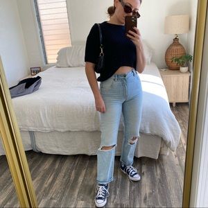 COPY - Rolla’s Original Straight Leg Denim Jeans - size 27